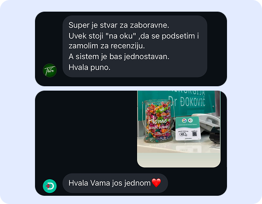 Poruke kupaca