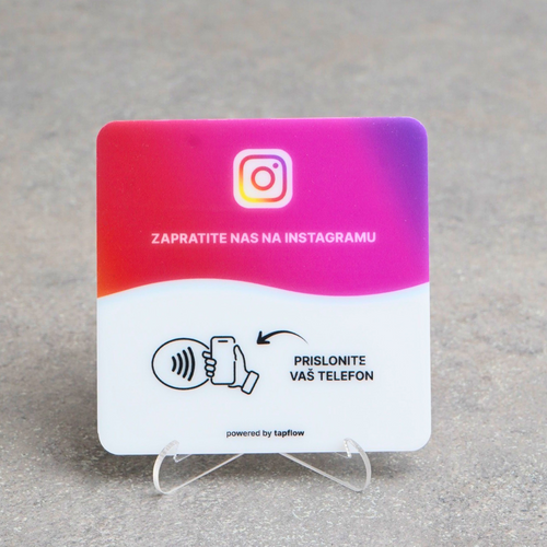 Tapflow Instagram Pločica