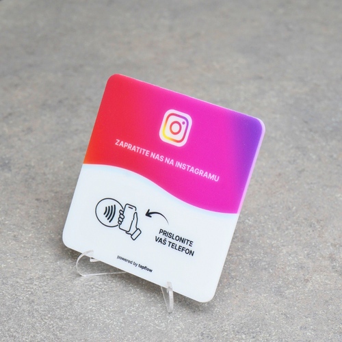 Tapflow Instagram Pločica
