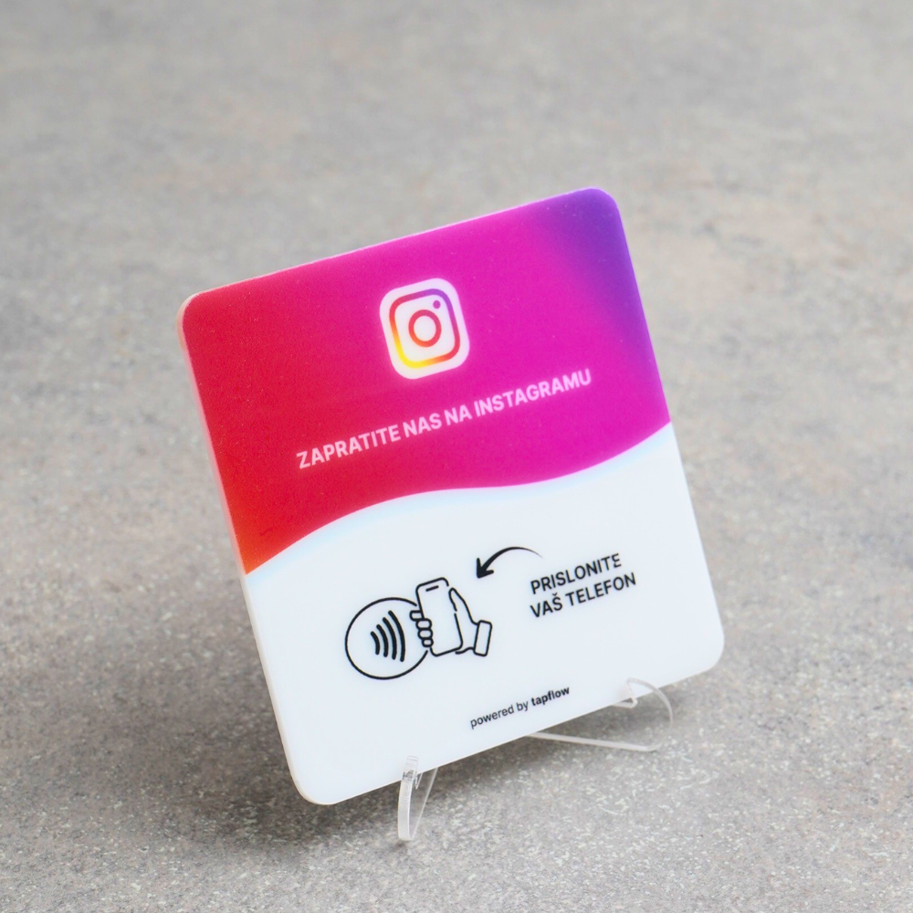 Tapflow Instagram Pločica