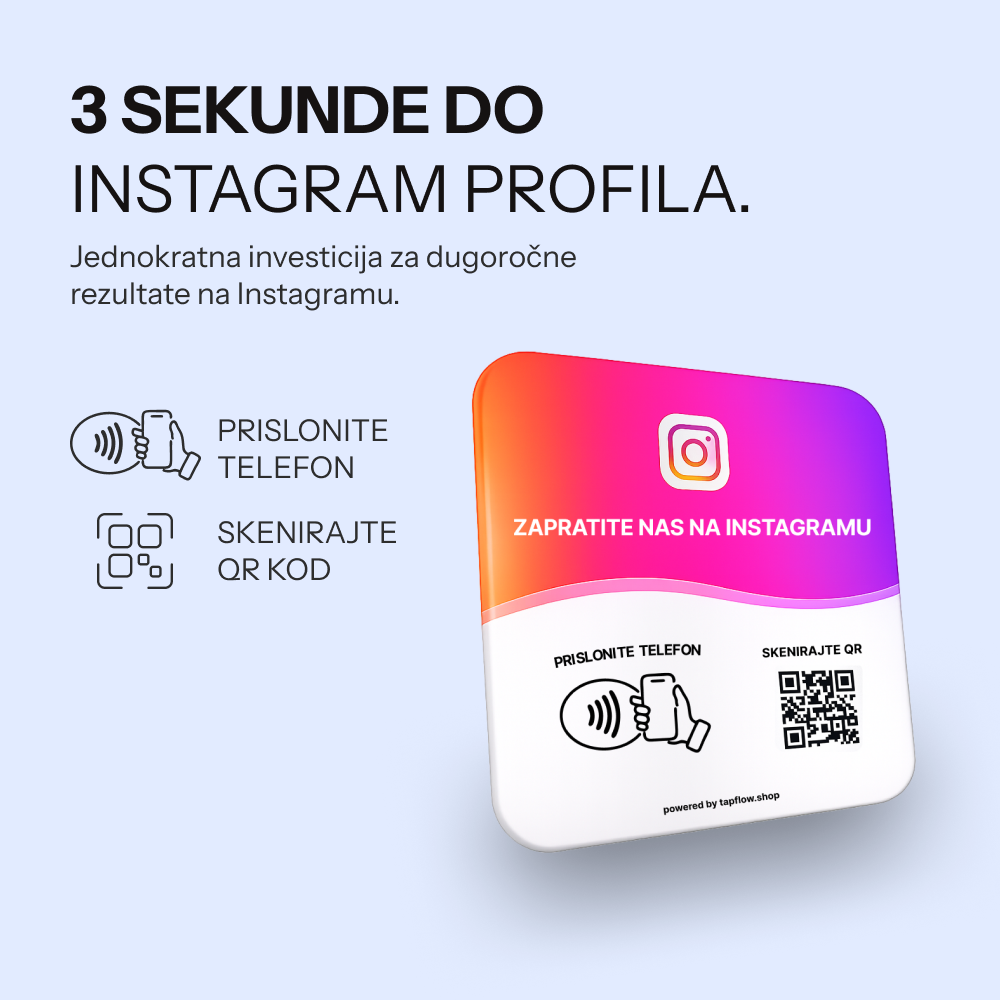 Instagram pločica
