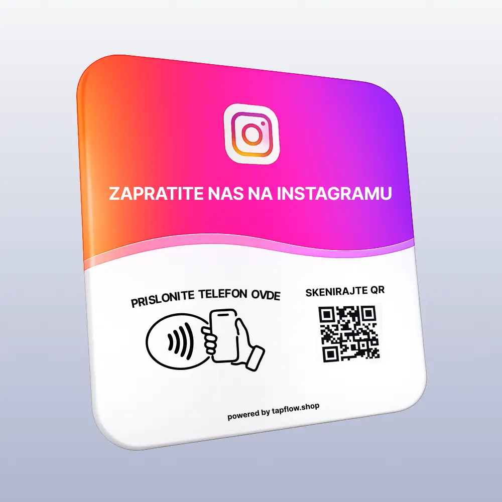 Instagram pločica