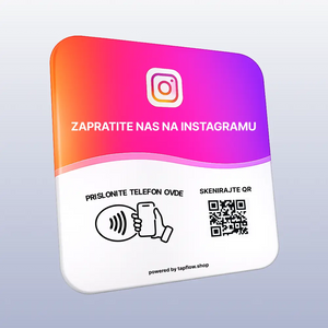 Instagram pločica